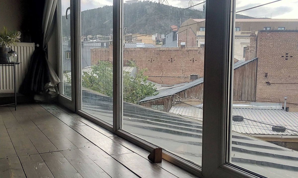 Chugureti Apartment | Great views from "View" apartment in old Tbilisi center