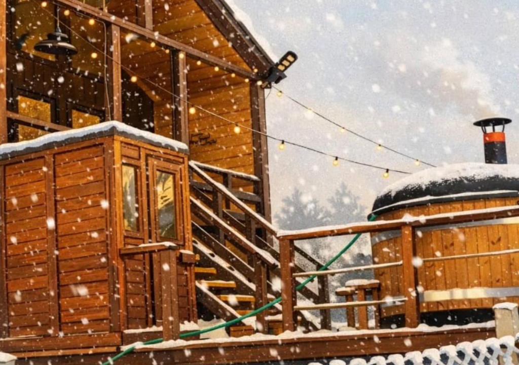 Kaspi Villa | Hot Tub & Sauna with Mountain View Panorama Orbeti