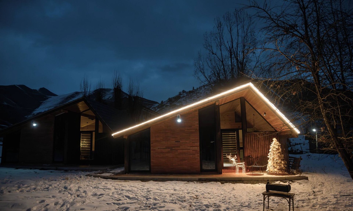 Ganisi Cottage | Seturebi Wooden House near Gudauri 2