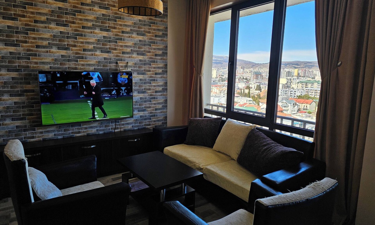 Tbilisi Apartment | Spacious Apartment with Nice Views Next to Wood