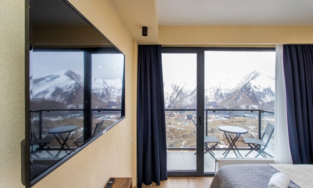 Kazbegi Apartment | Valley and mountain view, Twins