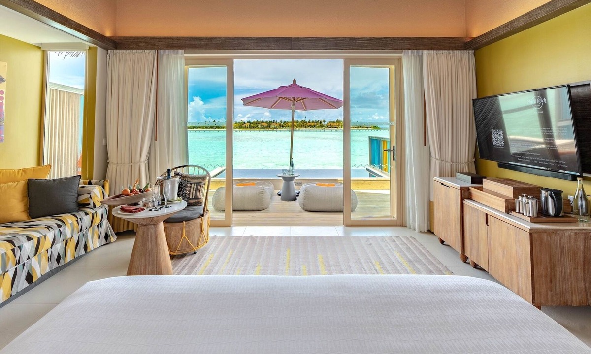 Farukolhufushi Island Hotel | Vibrant Vibes & Ocean Slides: Hard Rock Maldives Family Paradise