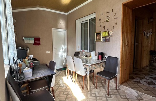Stepantsminda House | A cozy house with veranda and big yard, with the best view on Kazbegi mountain.