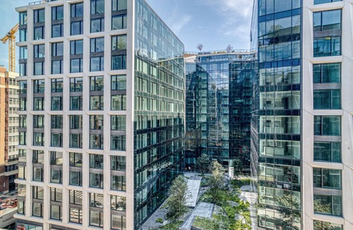 Navy Yard Apartment | Airy Navy Yard 1BR w/Gym, Rooftop Pool, walk to Nats Park, by Blueground