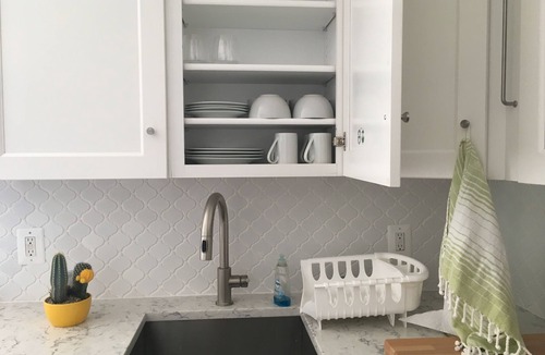 Near Northeast Apartment | Bright + Private Capitol Hill Retreat King Bed Free Parking Permit