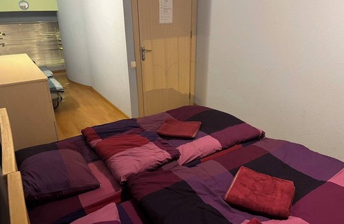 Vake Hotel | Budget twin room with shared bathroom in Galaxy Hostel