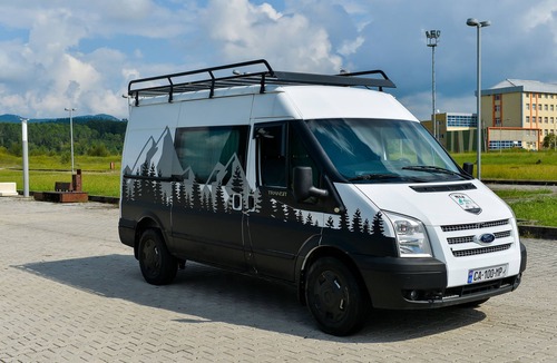 Old Boulevard House | Camper van AWD Ford Transit | Mta Campervans