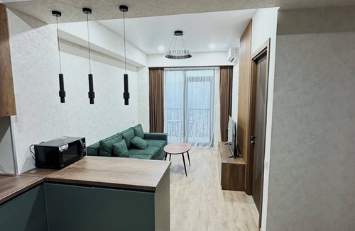 Saburtalo Apartment | Cozy 1-bedroom apartment in Tbilisi with AC