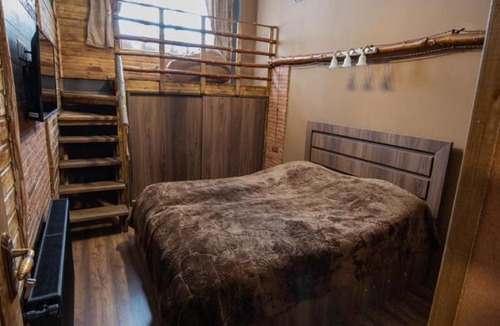 Kazbegi Apartment | Evdo Apartments Loft2 Wooden House