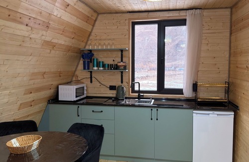 Stepantsminda Cabin | Kazbegi River View Cabin – Mountain Cabin with Stunning Nature Views