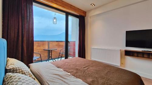 Kazbegi Apartment | New Gudauri Twins Mountain view