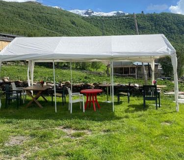 Ushguli House | Old Tower Guesthouse - kafe ushguli
