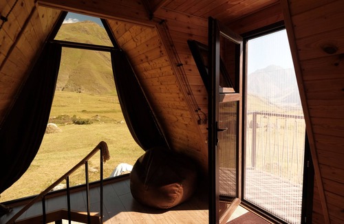 Kazbegi Cabin | Outside Kazbegi Cabin 2