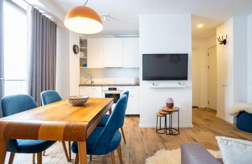 Kazbegi Apartment | Panoramic View 1-Bedroom Apartment New Gudauri Loft 1