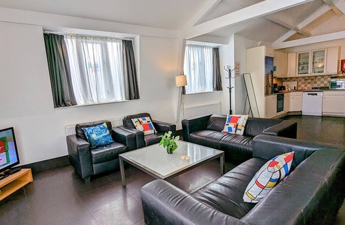 Red Light District House | Penthouse Apartment with Balcony in Amsterdam Center