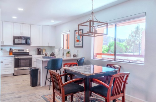 Paradise Valley Village Condo | Sangria Skies condo - heated pool, gated, close to golf, dining, medical