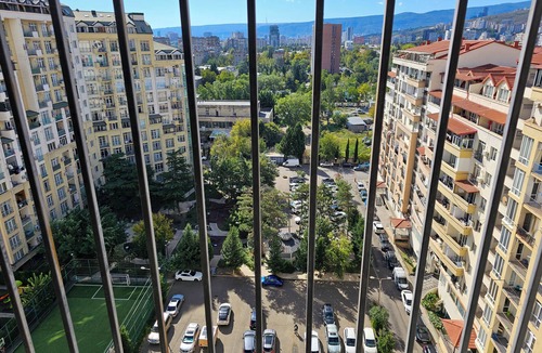 Tbilisi Apartment | Spacious Apartment with Nice Views Next to Wood