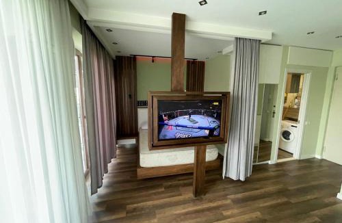 Tbilisi Apartment | Studio with Kikvidze Park view