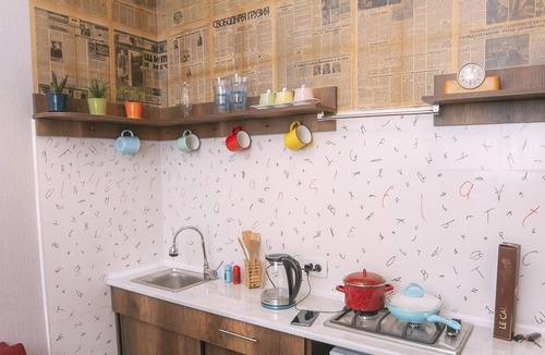 Chugureti Apartment | The Librarians' Flat