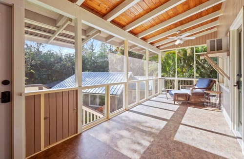 Keaau House | Tropical, Hawaiian-style A-frame Home