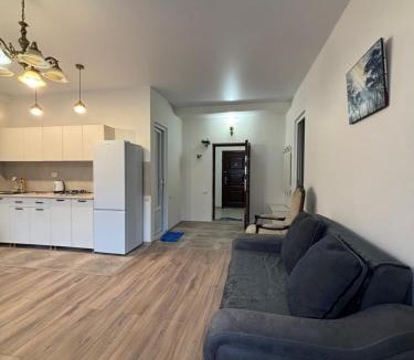 Akhali Ubani Apartment | white house apartament in borjomi