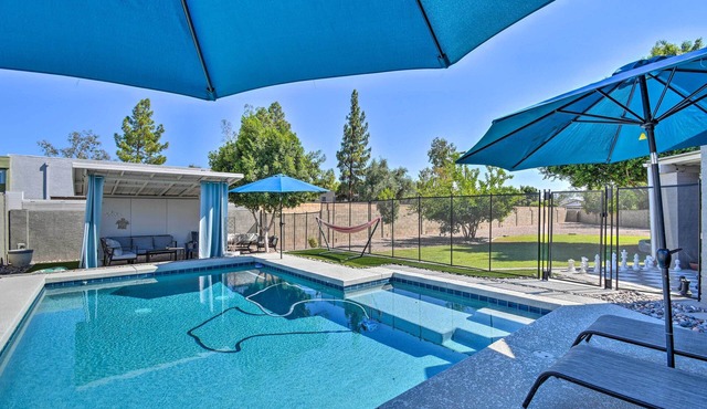 1 Mi to Dobson Ranch: Modern Escape w/Gazebo! in Mesa