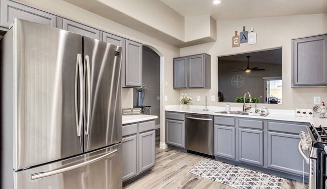 5 Star Oasis ~ Pool w/Waterfall, Hot Tub, EV Charger & Family Comfort in Mesa