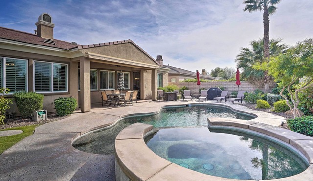 6 Mi to Coachella: Updated Home w/Pool & Spa in Indio