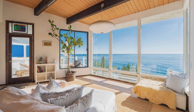 A Beachfront Bungalow on Malibu's Broad Beach in Malibu