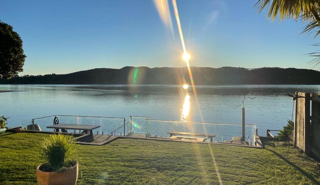 Absolute waterfront in Raglan