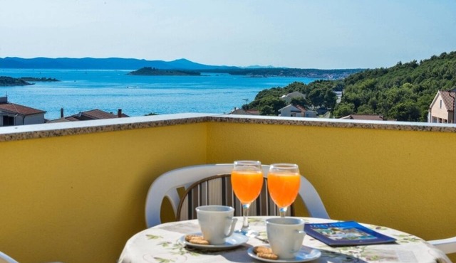 Apartment in Drage with Seaview, Balcony, Air condition, WIFI (566-1) in Drage