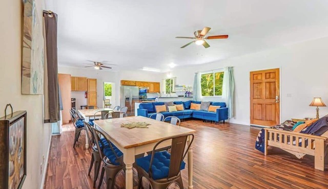 August Special! Beach-Close Big Island Home Built for Gathering in Keaau