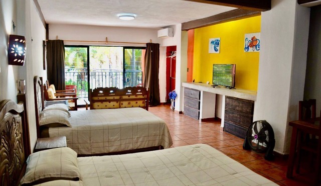Beach Front Full Equipped Suite # 2 in Cancun