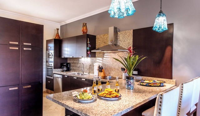 CABO PENTHOUSE CONDO - Rooftop deck with Private Jacuzzi at Puerta Cabos Village in Cabo San Lucas