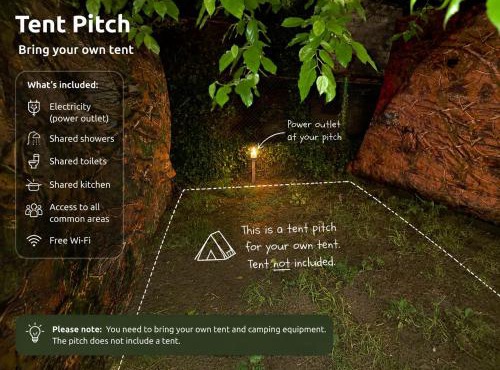 Camping Pitch with Electricity