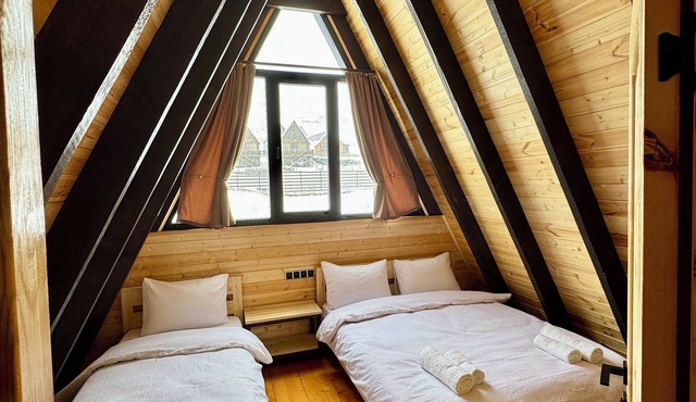 Chill inn kazbegi features accommodation with mountain views, 2 bedroom cabin