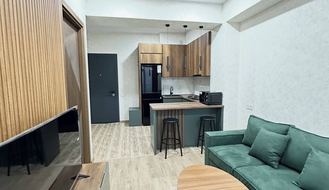 Cozy 1-bedroom apartment in Tbilisi with AC