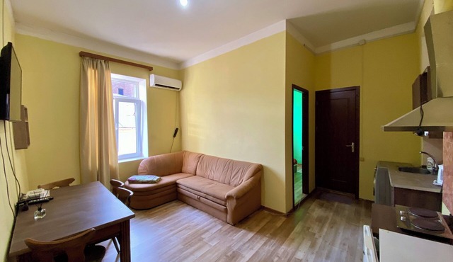 cozy old Tbilisi apartment with beautiful vie