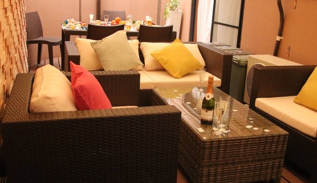 Dine on the large terrace Floor area 71 Projector 120cm Maximum 10 people OK 9 minutes from Nago - Prosper 6th Building 2F /Nagoya Aichi in Nagoya