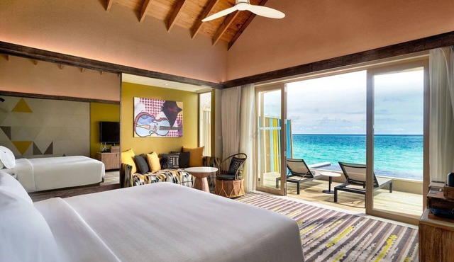 Dive into Music: Overwater Villas & Underwater Tunes Await You! in Eh`mafushi