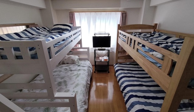 Flat rateAffordable and clean private room for up to 5 people Free parking within walking dista/Kagoshima Kagoshima in Kagoshima