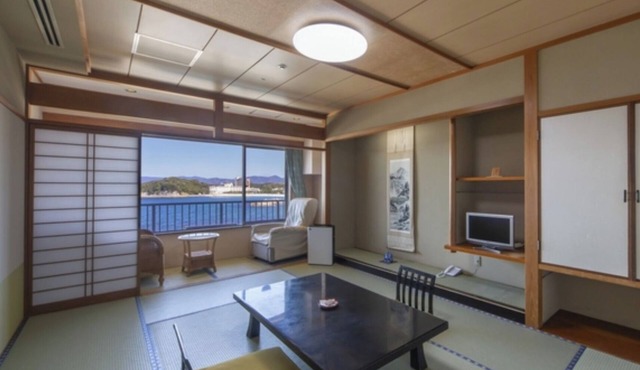 For 4 people Japanesestyle room with ocean view/Nishimuro District Wakayama in Nishimuro District