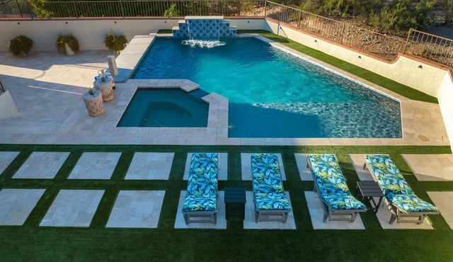 Fun-for-all! Pool! Private Pickleball Court! Game room! in Tucson