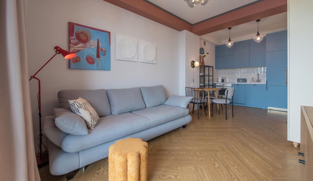 GG Home – Stylish 1BR Apartment with Great View