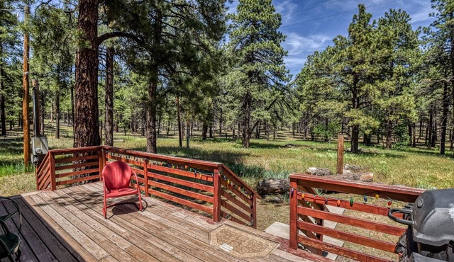Gorgeous & Historic 3 BR Log Cabin w/Forest Views /20 Minutes from Flagstaff/ in Bellemont