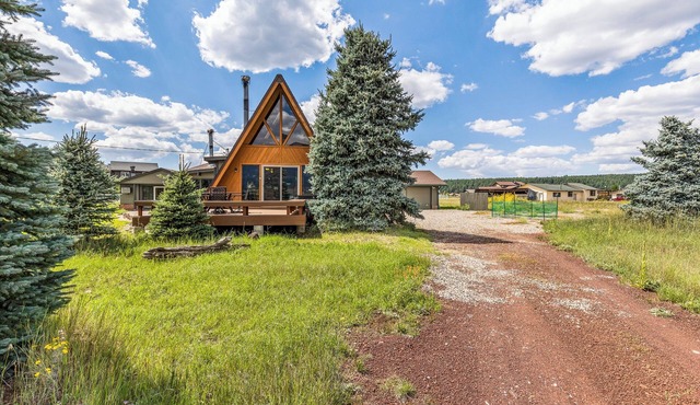 Hike, Ski, Stargaze: Flagstaff Cabin with Breath-Taking Views in Flagstaff