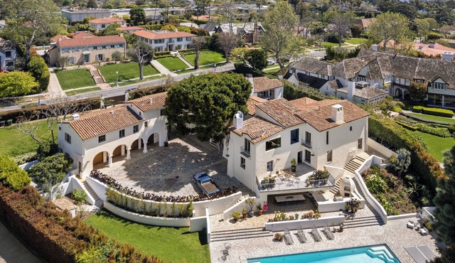 Howard Hughes Estate: Spanish Revival Gem w/Pool, Wine Cellar & Guest House in Los Angeles