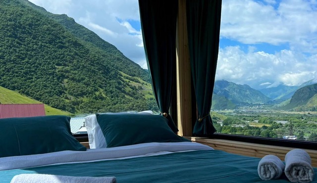Kazbegi Inn Cottages, its well equipped cottages in Kazbegi.