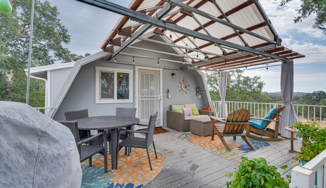 Mariposa Home: Furnished Patio & Sierra Mtn Views in Mariposa
