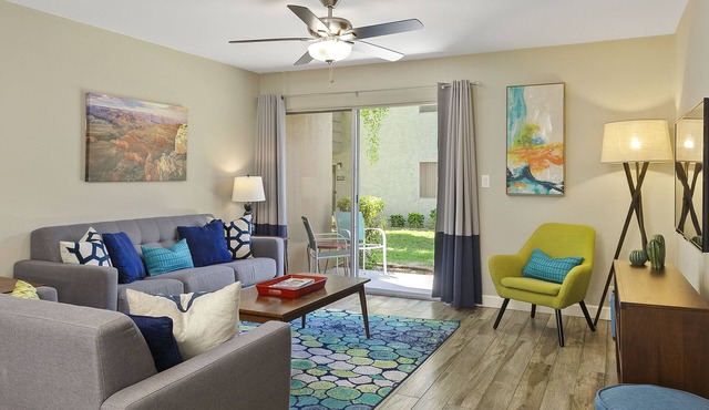 Modern and Peaceful Single Level Condo in Old Town w/Heated Pool! in Scottsdale